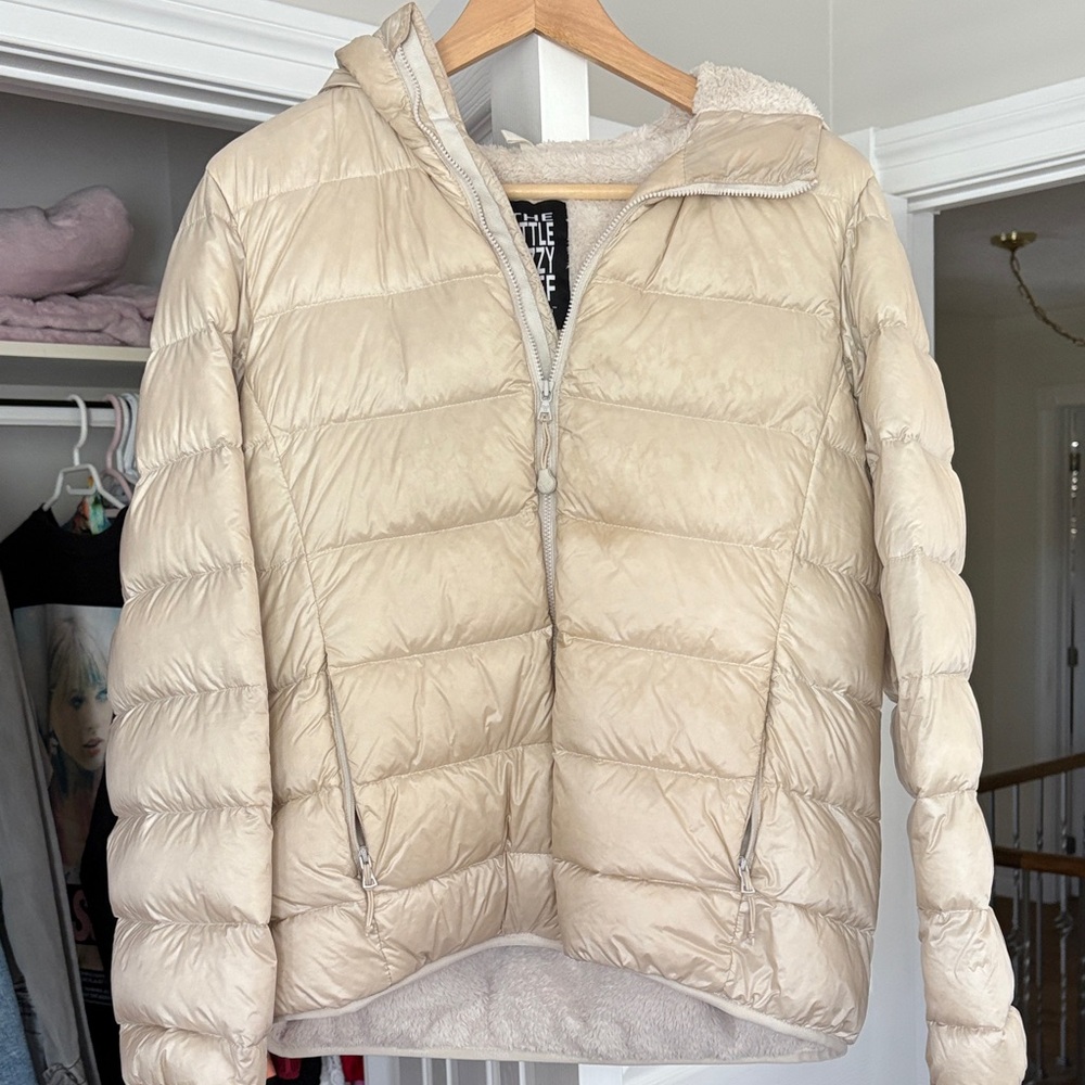 TNA Beige Puffer Jacket